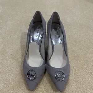 Michael Kors Caroline Suede Heels 7.5
